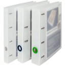 Griffloch-Ringe, aus Kunststoff, für alle Ringbücher, Ordner und Stehsammler aus PP-Hartfolie (1,2-2,0mm), Rot, Verpackungseinheit: 10 STK
