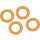 Griffloch-Ringe aus Kunststoff für alle Ringbücher, Ordner und Stehsammler aus PP-Hartfolie (1,2-2,0mm) Orange