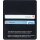 Kreditkarten-Klapphülle aus PVC-Folie, RFID-Protection für maximale Datensicherheit, für Standard Kartenformate, Schwarz