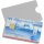 Schutzhülle für Tank-Karten aus Hart-PVC, 90 x 60 mm, Transparent, mit Daumenausstanzung