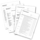 Formblätter im A4-Format, Weiß, Bedruckung "Fahrzeugschein / Direktannahme"