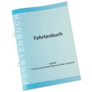 Fahrtenbuch mit 44 Seiten, Blau, Format DIN A5 hoch