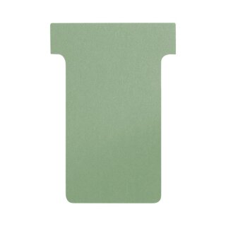 T-Karte Größe M für alle T-Card Systemtafeln, unbedruckt, 60 x 85 mm, Einsteckbreite: 47 mm, Sichthöhe: 17 mm, Grün