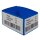 Kennzeichnungstasche für Palettenfüße aus Kunststoff mit Klettverschluss, Farbe: Blau