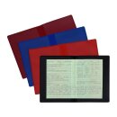 Führerscheintasche, aus PVC-Folie, kundenindividueller Druck möglich, Mindestbestellmenge bedruckt 300 Stück / unbedruckt 100 Stück, Bedruckung ohne Druck, Schwarz, Verpackungseinheit: 100 STK