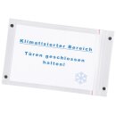 PVC-Magnetsichttasche mit Druckverschlussband und 4...
