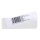 Etikettenträger selbstklebend inkl. Etikett, Weiß, Größe 31 x 100 mm