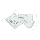 Drahtbügel-Sichttasche ohne Klappe, Transparent, Maße (BxH) 195 x 135 mm, Format für DIN A6, Ausrichtung quer