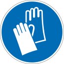 Gebotsschild "Handschutz benutzen" für...