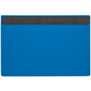 PVC-Magnettaschen zur Kennzeichnung von Schränken und Regalen mit magnetischer Oberfläche, Blau, Format 160 x 110 mm