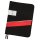 Schlüsselmappe aus Polyester, transparenter Etikettenhalter auf Vorderseite, abnehmbare Schlüsselclips mit zusätzlichem Schlüsselband, Schwarz, Größe 27,5 x 38,5 x 4 cm, Schlüssel bis zu 28, Verpackungseinheit: 1 STK