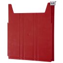 Ablagefach für Wandsortierer "Big", Füllhöhe 34 mm, Rot