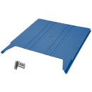 Ablagefach für Wandsortierer "Flat", Füllhöhe 9 mm, Blau