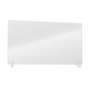 Hygieneschutzwand aus glasklarem Acrylglas einfach auf...
