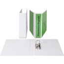 Präsentations-Ordner aus PVC mit Hebelmechanik, DIN A4, Weiß, Füllhöhe 55 mm