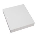 Präsentations-Schuber inkl. Ringbuch aus PVC, DIN A4, 4-Ring-Mechanik, Weiß, Rückenbreite 80 mm