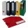 PVC-Stehsammler mit Rückentasche und Griffloch, DIN A4, Rückenbreite 80 mm, 320 x 240 x 80 mm, Weiß, Verpackungseinheit: 1 P/5