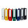 PVC-Stehsammler mit Rückentasche und Griffloch, DIN A4, Rückenbreite 80 mm, 320 x 240 x 80 mm, Blau