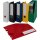 PVC-Stehsammler mit Rückentasche und Griffloch, DIN A4, Rückenbreite 80 mm, 320 x 240 x 80 mm, Grün
