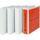 PP-Präsentationsringbuch mit Leinenstruktur, buchbinderische Verarbeitung, 2- oder 4-Ring Mechanik, Mechanik 4-Ring, Füllhöhe 50 mm, Verpackungseinheit: 1 P/10