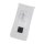 Selbstklebetasche für USB-Speichersticks aus PVC mit Steckverschluß, Transparent, 40 x 75 mm