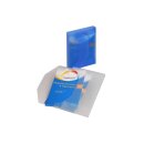 PP-Sammelbox, für DIN A4, aus stabilem Polypropylen, mit integriertem Verschluss, Transparent, Füllhöhe 20 mm, Verpackungseinheit: 1 P/5