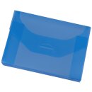 PP-Sammelbox für DIN A4 mit integriertem Verschluss, Füllhöhe 40 mm, Blau