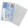 Scheckkartenhülle aus PVC-Folie, Transparent, Größe 91 x 61 mm, Material Soft Cover, ohne Ausstanzung
