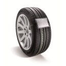 Rad-/Reifenanhänger inkl. Fixierband und Etiketten, DIN A6 quer, perforiert, Weiß, Schlaufenlänge 110 cm
