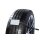 Rad-/Reifenanhänger einteilig mit weißem Beschriftungsfeld und Raster-Schnellverschluss, Schwarz, Länge 80 cm