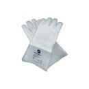 Überhandschuhe aus Leder, Verwendung zusammen mit...
