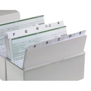 A-Z Register DIN A5 grau