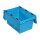 TBX Transportbox mit Klappdeckel BxTxH 600x400x199mm, Farbe Blau, Tragkraft 25kg, Volumen 29 l