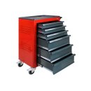 ADB Werkstattwagen Basic mit 6 Schubladen, rot