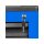 ADB Werkstattwagen Basic, blau, 7 Schubladen