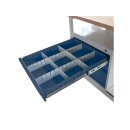 ADB Werkbank Eko,3 SL,L1200xB600xH825mm,RAL7035/7016