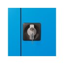 Flügeltürenschrank RAL7035/5012, H 1950 x B 920...