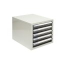 ADB Metall Schubladencontainer / Büro Schubladenschrank mit 5 Schublad