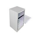 ADB Metall Schubladencontainer / Büro Schubladenbox mit 15 Schublad