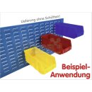 ADB Werkzeugwand Schlitzplatten, senkrecht, L 1482 mm in...