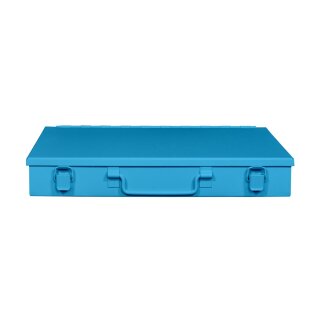 Stahlblechkasten ohne Einlage, blau