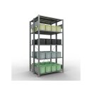 SCHULTE Grundregal Steck-Doppelregal MULTIplus150, 2.000...