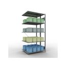 SCHULTE Anbauregal Steck-Doppelregal MULTIplus150, 2.000...
