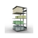 SCHULTE Anbauregal Steck-Doppelregal MULTIplus150, 2.000...