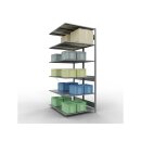 SCHULTE Anbauregal Steck-Doppelregal MULTIplus150, 2.500...