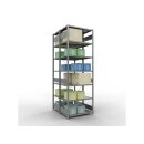 SCHULTE Grundregal Steck-Doppelregal MULTIplus250, 3.000...