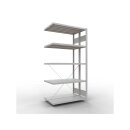 SCHULTE Anbauregal Steck-Doppelregal MULTIplus250, 2.000...