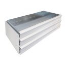 SCHULTE Regalschublade S2, 3-er Set, 1000 x 600 x 100 mm...