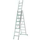 Mehrzweckleiter, 3-teilig, 3x8 Sprossen, Länge als...