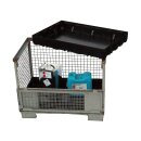 Gitterbox-Einsatzwanne aus ABS, Auffangvolumen 120 l,...